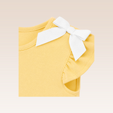 Nataly Girls Yellow Top with Bows