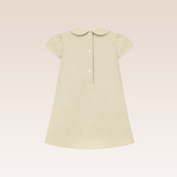 Amari Baby Girls Tan Shift Dress