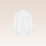 Malik Boys White Button-Down Long Sleeves