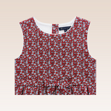Harlowe Girls Red Pleated Dress