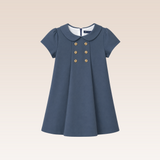 Amari Girls Blue Shift Dress