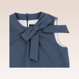 Patte Girls Blue Shift Dress