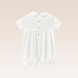 Lenard Baby Boys Blue Romper Christening Set
