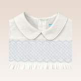Lenard Baby Boys Blue Romper Christening Set