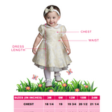 Catherina Baby Girls White Christening Gown Set