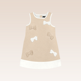 Addison Gilrs Beige Shift Dress