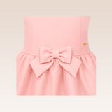 Freya Girls Pink Drop Waist Party Dress