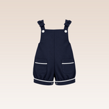 Reine Baby Girls Navy Romper
