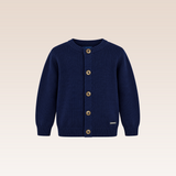 Devin Boys Navy Knitted Cardigan