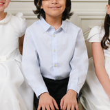 Malcolm Boys Lt. Blue Button-Down Long Sleeves