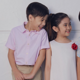 Luke Boys Pink Short Sleeves