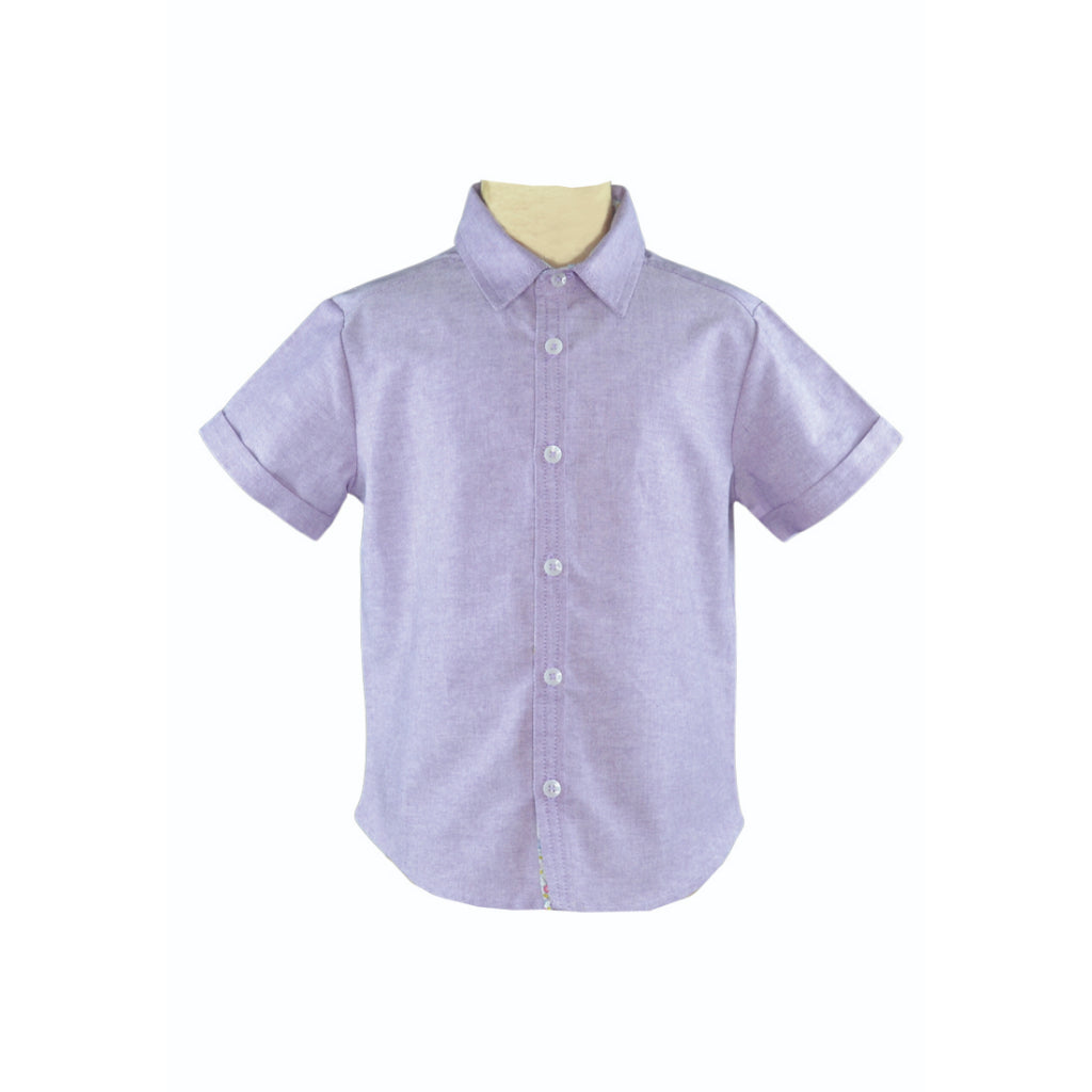 Luc  Boys Short Sleeve Polo Shirt with Bow Tie