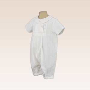 Ayden Baby Boy Christening One-piece romper