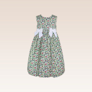 Georgia Girls Floral Dress with Ribbon detail at Front