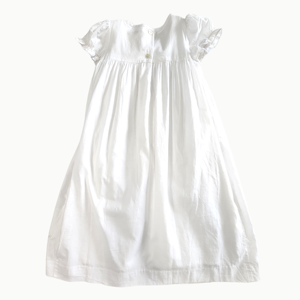 Chava White Christening Set