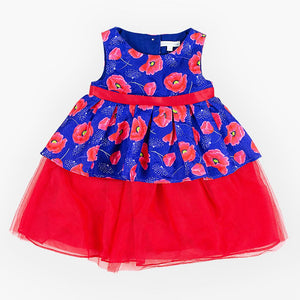 Edna Girl Dress With Diaper Cover