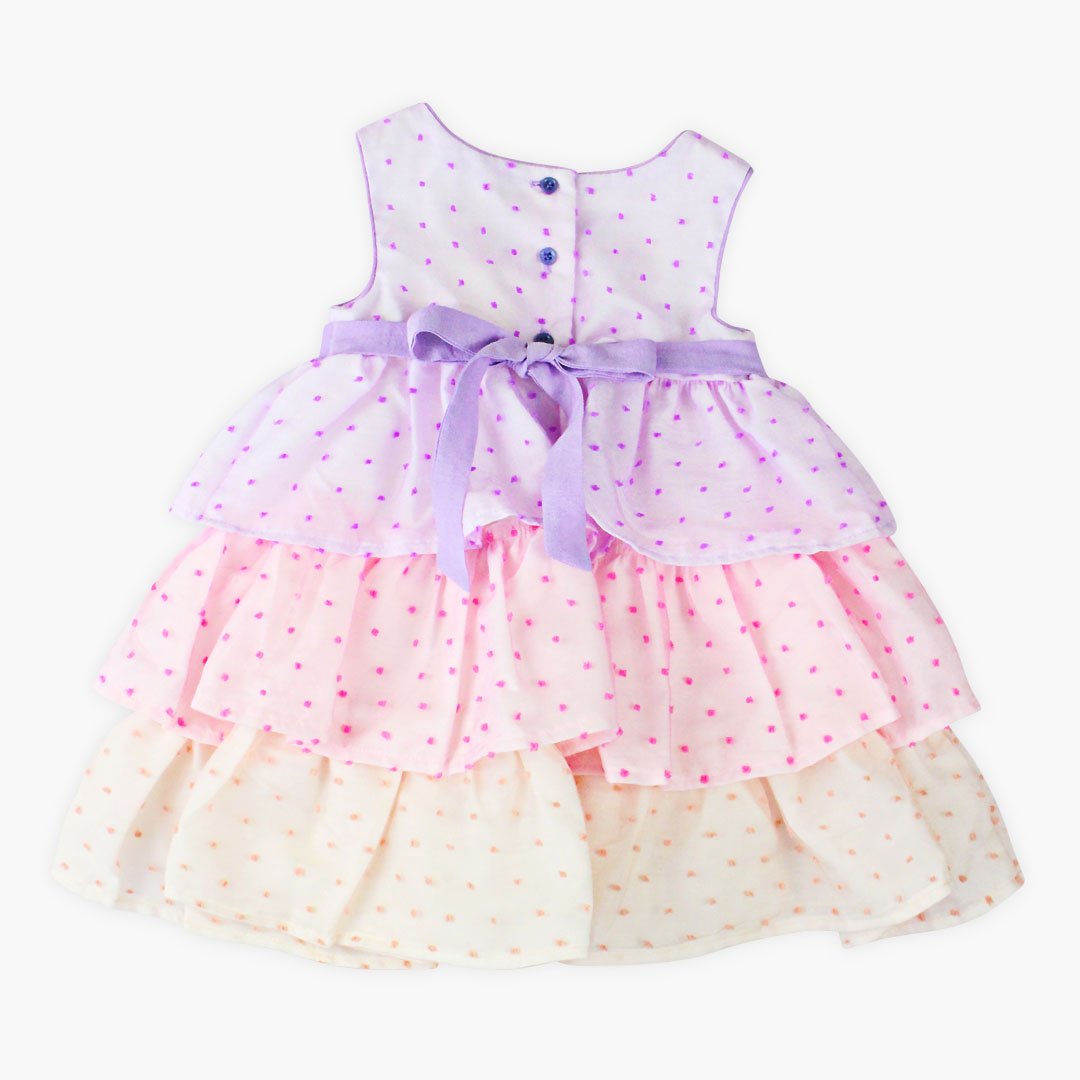 Faya Girl Dress With Diaper Cover