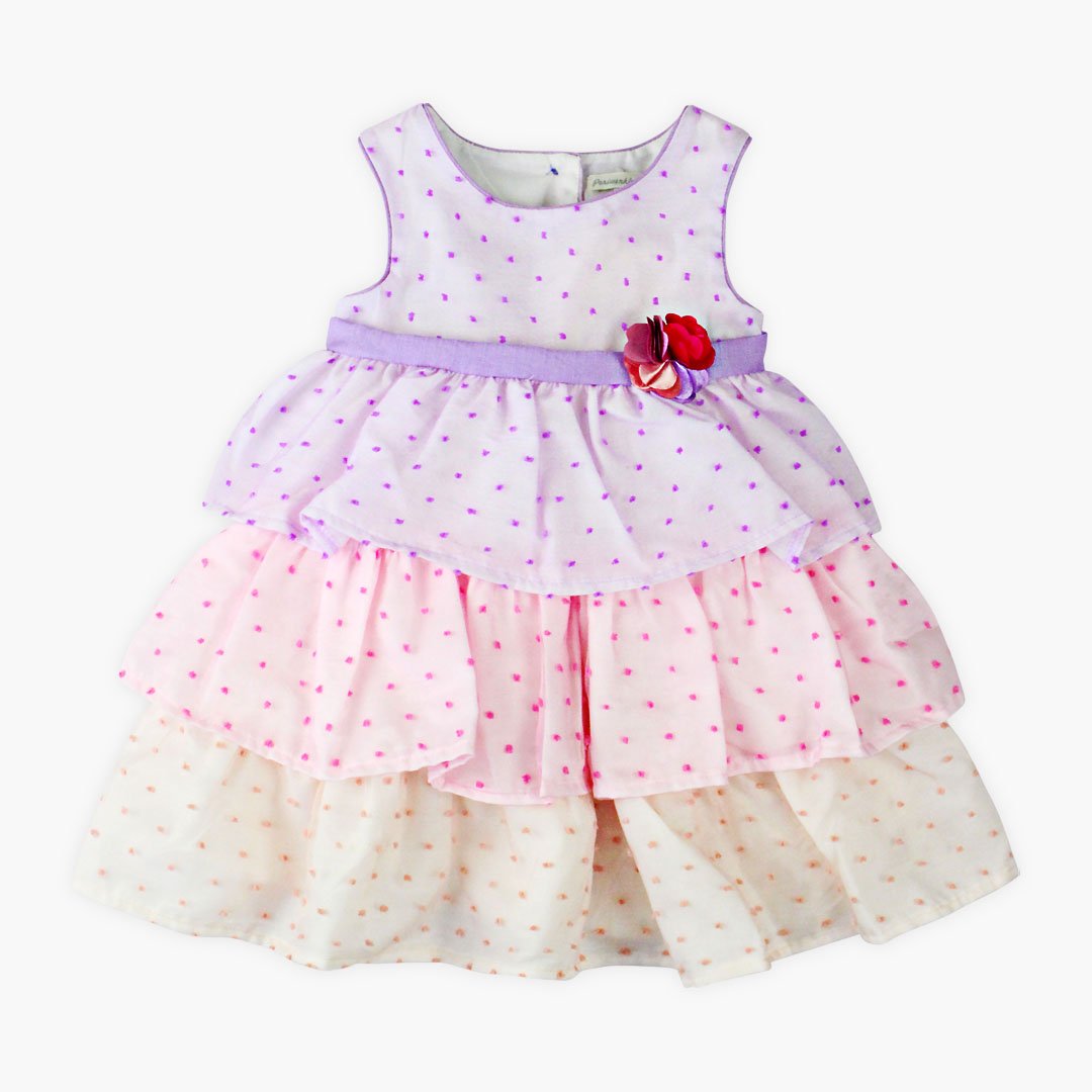 Faya Girl Dress With Diaper Cover