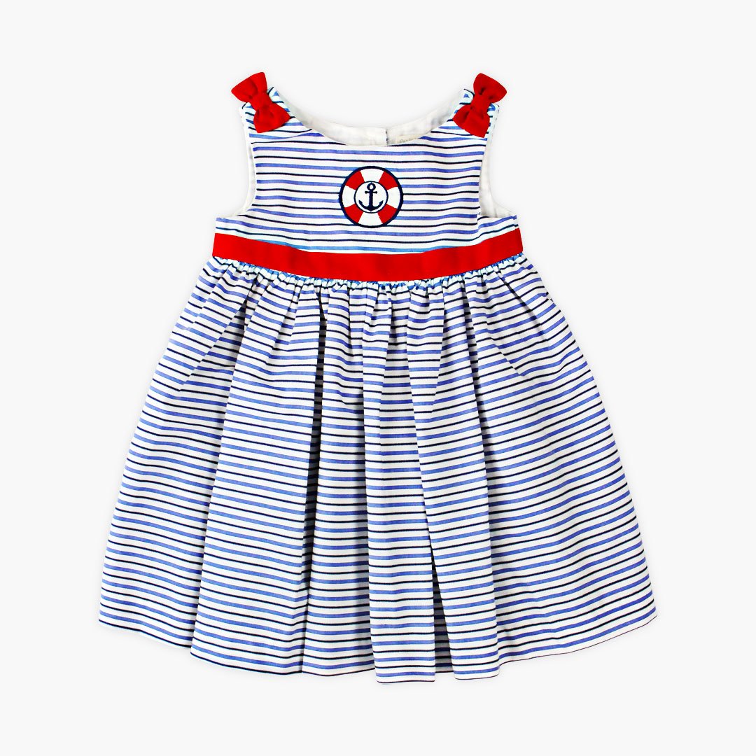 Fiore 2 Girl Dress With Diaper Cover