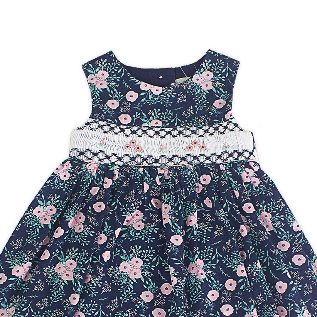 Freema Girl Dress With Diaper Cover