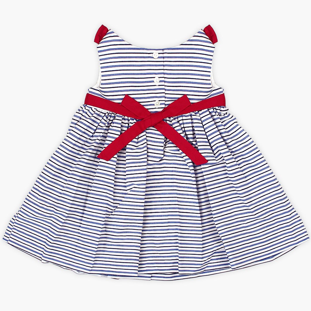 Fiore Girl Dress With Diaper Cover