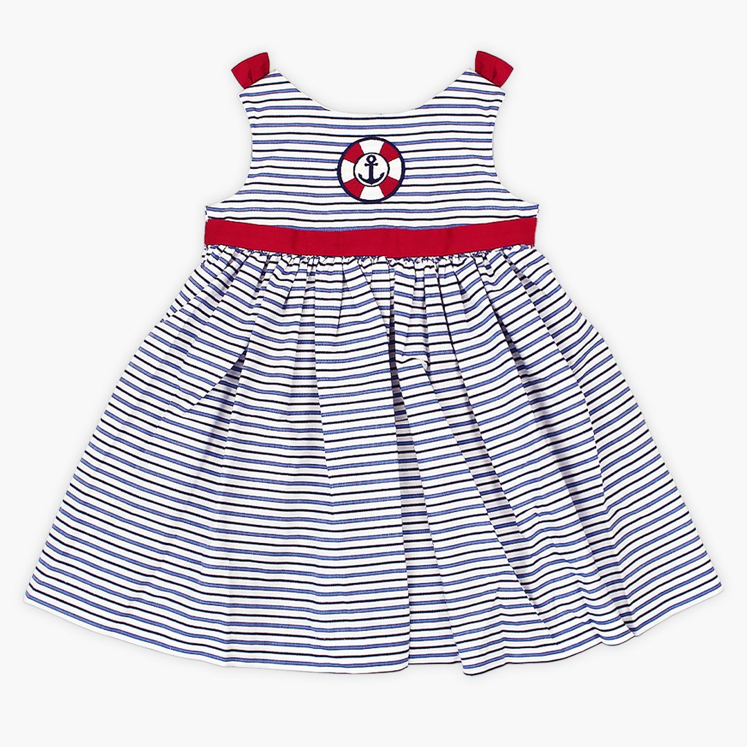 Fiore Girl Dress With Diaper Cover