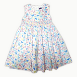 Karla Hand Smocked Girls Dress
