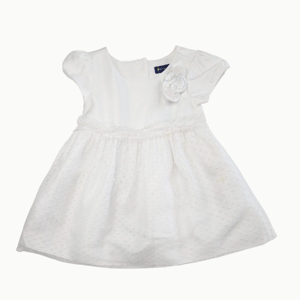 Kourtlynn White Party Dress
