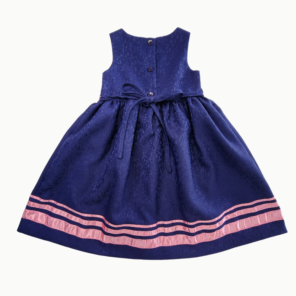 Laura  Party Navy Dress
