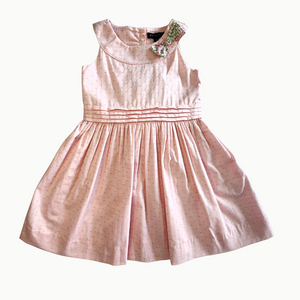 Layan Pink Sleeveless Dress