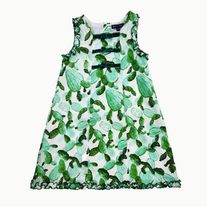 Leena Green Shift Dress