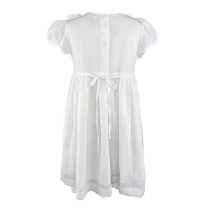 Winona White Formal Girls Dress